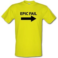 Epic Fail male t-shirt.