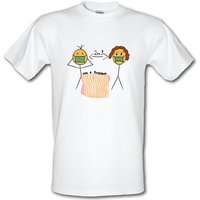 2 Metres? Not a Problem. male t-shirt.