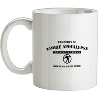 zombie apocalypse training academy mug.
