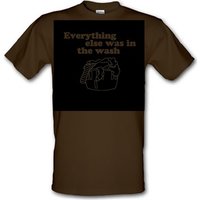 Everything else was in the wash male t-shirt.