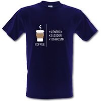 8 Bit Coffee male t-shirt.