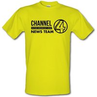 Anchorman – channel 4 outside broadcast male t-shirt.