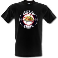 Anti Camping Gaming male t-shirt.