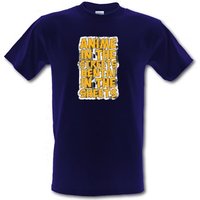 Anime In the Streets Hentai In The Sheets male t-shirt.