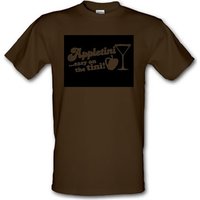 Appletini Easy On The Tini! male t-shirt.