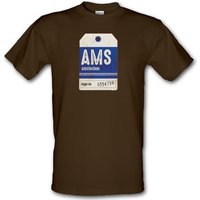 Amsterdam Luggage Tag male t-shirt.