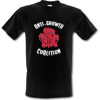 Anti Growth Coalition male t-shirt.
