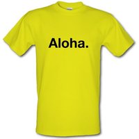 Aloha male t-shirt.