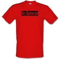 Air Guitarist – No Strings attached male t-shirt.