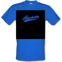 Adorkable male t-shirt.