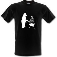 BBQ Bear male t-shirt.