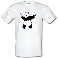 Banksy Panda male t-shirt.