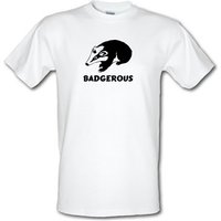 Badgerous male t-shirt.