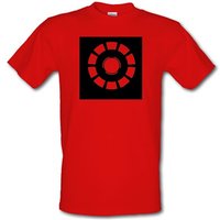 Arc Reactor Iron Man male t-shirt.