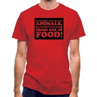 If God Didn't Want Us To Eat Animals He Wouldn't Have Made Them From Food! classic fit.