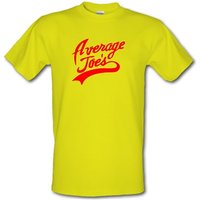 Average Joe's male t-shirt.
