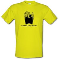 Coupla Fries Short male t-shirt.