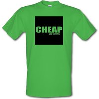 Cheap And Cheerful male t-shirt.