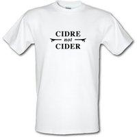 Cidre Not Cider male t-shirt.
