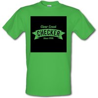 Clear Coast Checker male t-shirt.