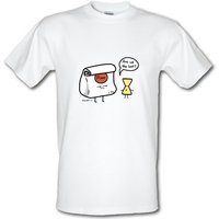 Flour & Pasta Are We The Last? male t-shirt.