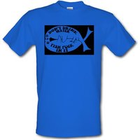 Don't drink water fish f**k in it male t-shirt.