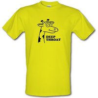 Deep Throat male t-shirt.