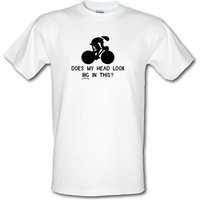 Does My Head Look Big In This? male t-shirt.