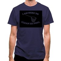 I Am Here To Clean Ze Pool classic fit.
