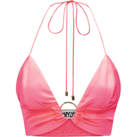 Ibiza Pink Satin Bra Top
