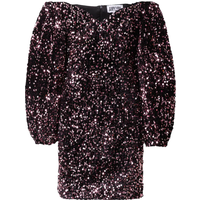 Skylar Sequin Puff Sleeve Dress