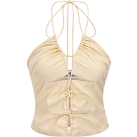 Cally Cream Halter Neck Top