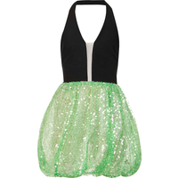 Suzi Sequin Puffball Dress