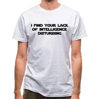 i find your lack of intelligence disturbing classic fit.