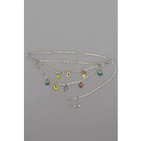 Buckle Down Products Disney Toy Story Charm Chain Belt Colour: Silver