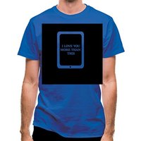 I love you more than this - ipad classic fit.