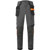 Portwest EV4 Stretch Holster Trousers Metal Grey 32" 31"