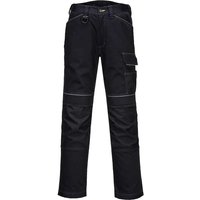 Portwest PW3 Lightweight Stretch Work Trousers Black 46" 31"
