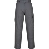 Portwest C701 Combat Trousers Grey 33" 31"