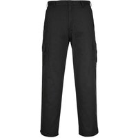 Portwest C701 Combat Trousers Black 28" 33"