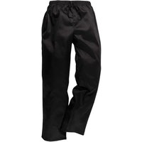 Portwest C070 Drawstring Chef Trousers Black M 31"