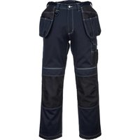 Portwest PW3 Mens Holster Work Trousers Navy / Black 41" 29"