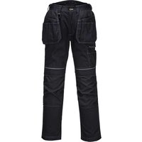 Portwest PW3 Mens Holster Work Trousers Black 36" 29"