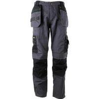 Stanley Huntsville Holster Work Trousers Grey / Black 34″ 31″