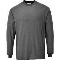 Modaflame Mens Flame Resistant Antistatic T Shirt Grey L