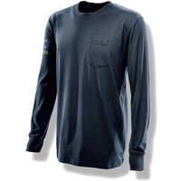Festool 100 Years Long Sleeved T Shirt Dark Blue M