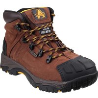 Amblers Mens Safety FS39 Waterproof Safety Boots Brown Size 10