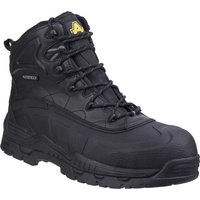 Amblers Safety FS430 Hybrid Waterproof Non-Metal Safety Boots Black Size 10