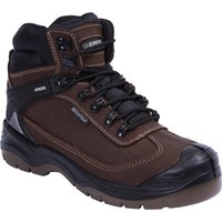 Apache RANGER Waterproof Safety Hiker Boots Brown Size 11