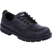 Apache AP306 4 Eye Safety Shoes Black Size 10
